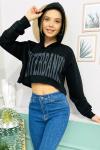 138894 138894-kapsonlu Crop Sweatshırt